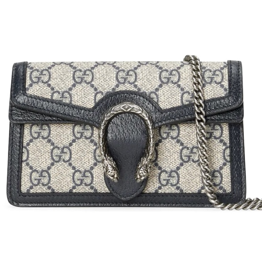 Navy Gucci Mini Bag in Rare Color Combo